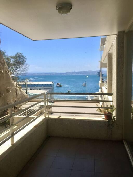 발파라이소 Grande Departamento, Frente Al Mar, Equipado. 아파트 외부 사진